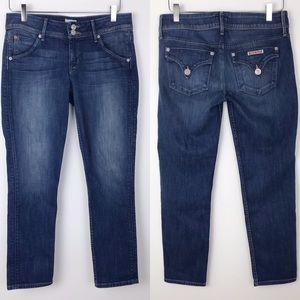 Hudson Flap Pocket Collin Skinny Crop